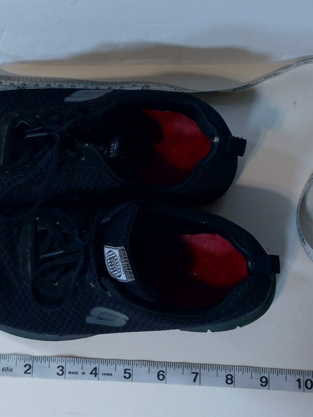 Skechers Work Slip Resistant Black Mesh Shoes Women's Size 6 Wide Fit - Picture 9 of 12
